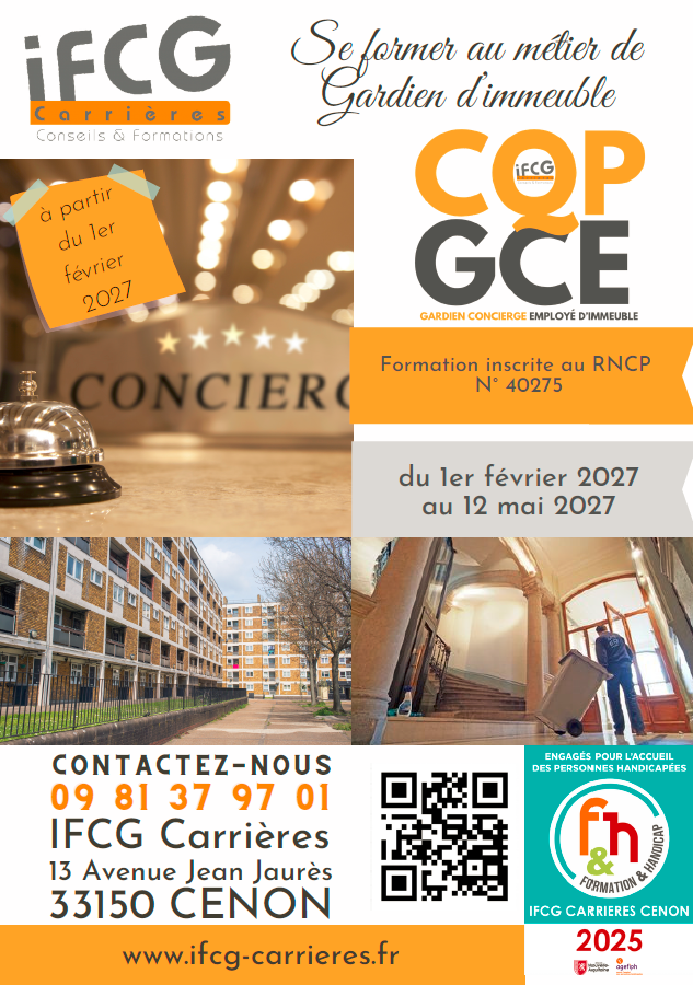 Formation cqp gcei ifcg carrieres fevrier2027